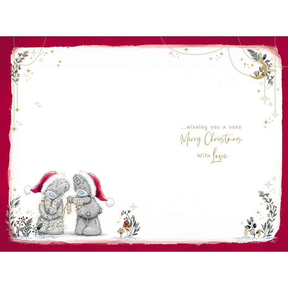 Lovely Sister & Partner Me to You Bear Christmas Card Extra Image 1